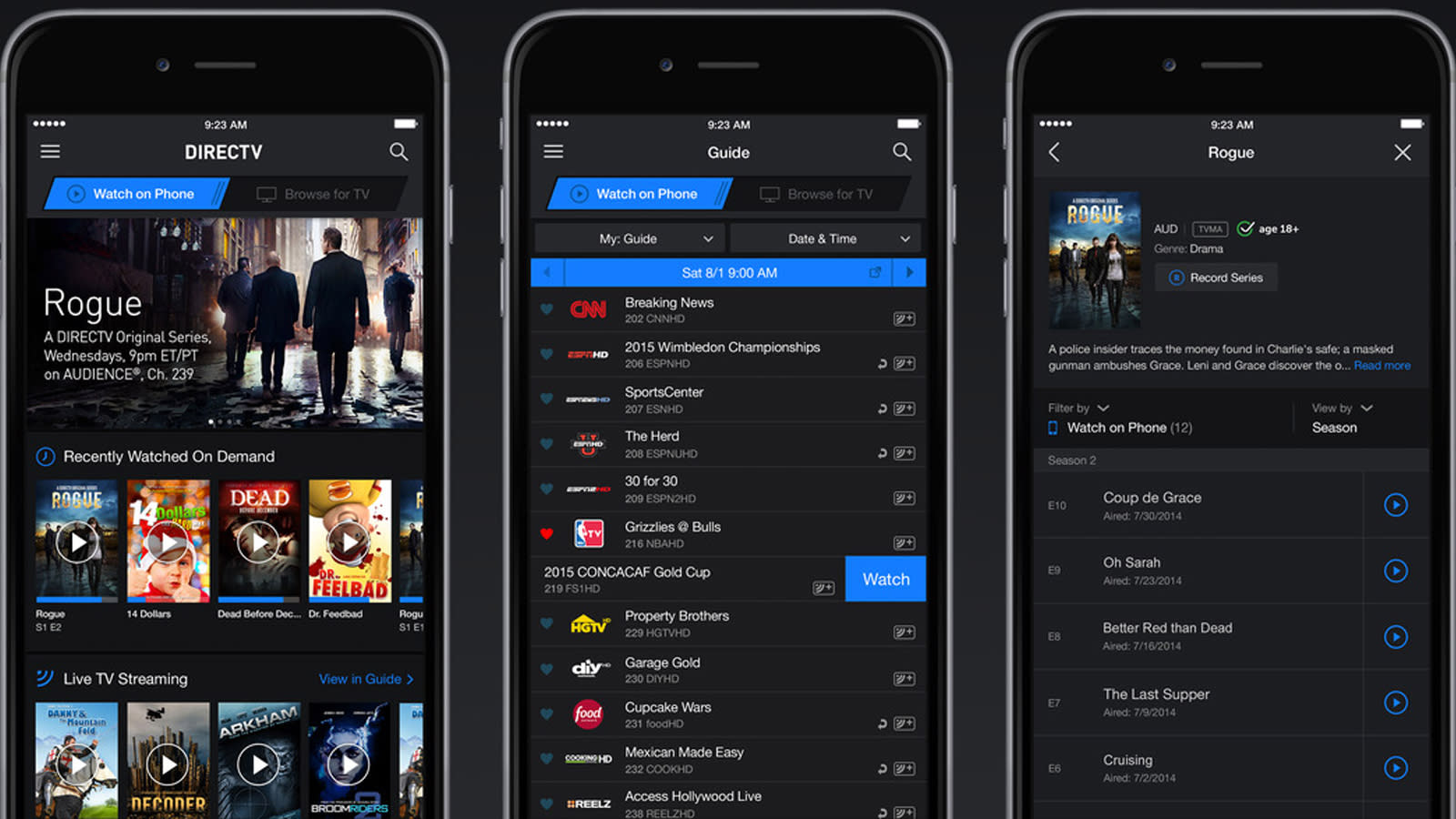 DirecTV iPhone app